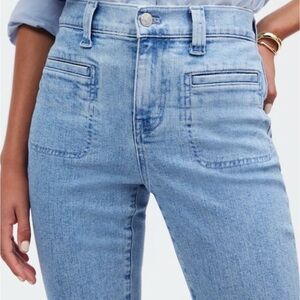 Madewell Mid Rise Kick Out Jean